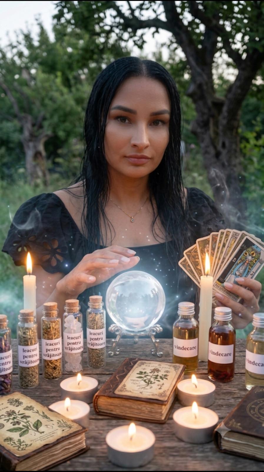 Clarvăzătoarea Ștefana — consultații spirituale și tarot